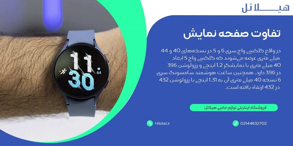 تفاوت صفحه نمایش